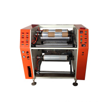 Double Shafts Automatic Paper / Film / Aluminum Foil Rewinding Machine